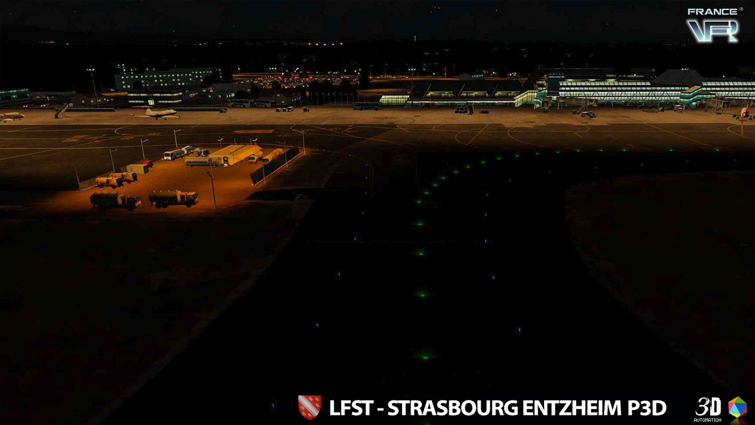 France VFR - LFST - Strasbourg Entzheim P3D
